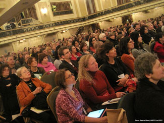 picture of audience at conference